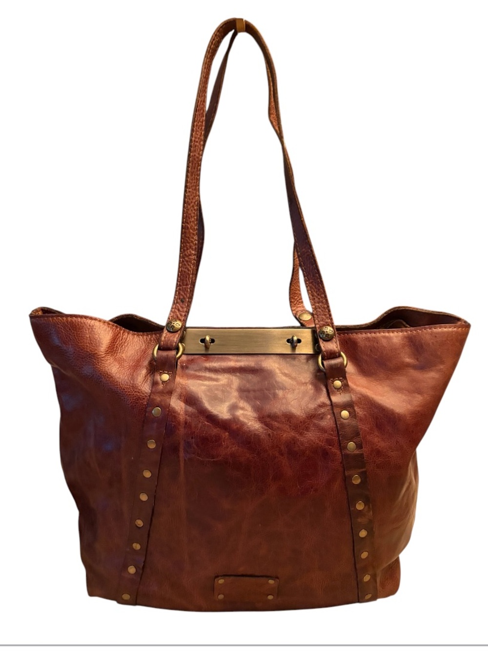 Patricia Nash Benvenuto Leather Tote Bag